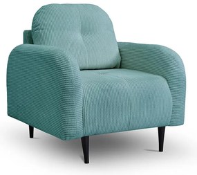 Kárpitozott fotel CLOUDY türkiz