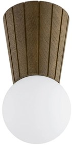 Argon 8974 - VOLANTE fürdőszobai mennyezeti lámpa 1xG9/6W/230V IP44 átm. 12 cm barna