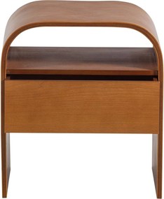 Natúr színű éjjeliszekrény Momo – WOOOD