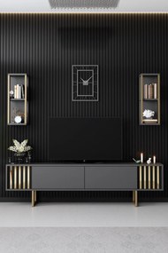 Nappali fal Arany (antracit + fekete). 1072942