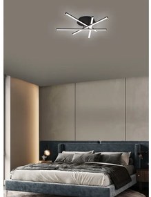 Brilagi - LED mennyezeti lámpa STRIPES LED/40W/230V fekete