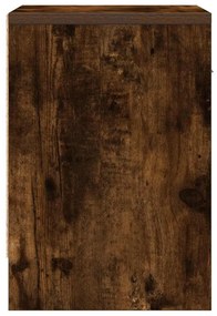 füstös tölgy színű éjjeliszekrény fiókkal 39x28x41 cm