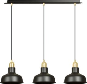 Emibig loft skandináv függeszték ibor fekete emi1042/3