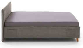 Szürke gyerekágy tárolóhellyel 120x200 cm Fun – Meise Möbel