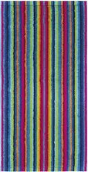 Törölköző 30x50 cm Lifestyle Stripes Multicolor Dunkel