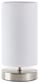 Brilliant - CLARIE asztali lámpa 1xE14/40W/230V matt króm/fehér