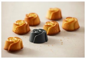 Szilikon sütőforma szett muffinhoz, 6 db-os ø 7 cm Rose – Blomsterbergs