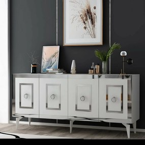 Karya White and Silver szekrény