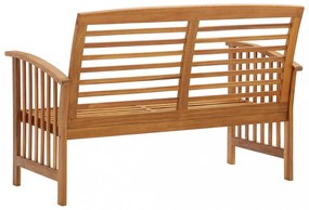 tömör akácfa kerti pad 119 cm