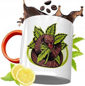 Narancssárga Bögre Dohányosoknak Ajándék fényképes nyomattal