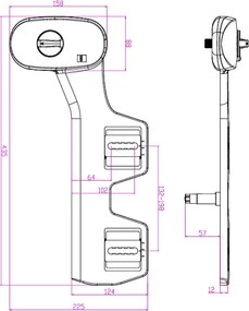 Wc-re szerelhető bidé
