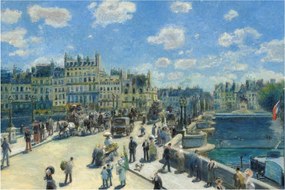 Kép - Auguste Renoir, Pont Neuf, Paris, reprodukciók (90x60 cm)
