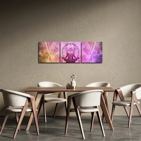 Kép - Meditációs aura (órával) (90x30 cm)