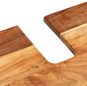 3 részes tömör akácfa fürdőszobai bútorszett