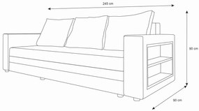 Kerti pad 160 cm. Akció -16%. 1042573