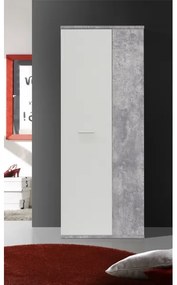 Komód/Cipőtartó SIMO fehér/szürke beton