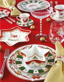 Karácsonyi porcelán mélytányér Christmas Tale