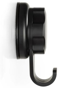 Bestlock Black Small Hooks 4 db fekete öntapadós fali akasztó, ⌀ 7,1 cm - Compactor