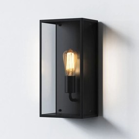 ASTRO LIGHTING 1183028 MESSINA Klasszikus Kültéri Fali Lámpa Fekete E27 IP44