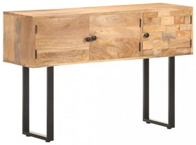 tömör mangófa tálalószekrény 116 x 35 x 75 cm