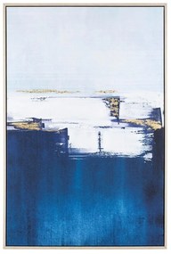 BOLD IV kék vászon festmény