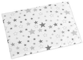 Bellatex Csillagok gyerek párna a kiságyba szürke, 43 x 32 cm