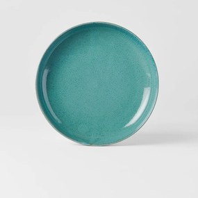 Türkiz mély kerámia tányér ø 20 cm Peacock – MIJ