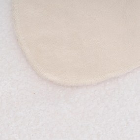 Fehér szintetikus szőrme szőnyeg 60x90 cm Sherpa – Casa Selección