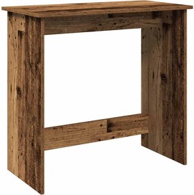 vidaXL antik fa színű szerelt fa íróasztal 80 x 40 x 75 cm
