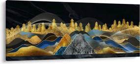 Kép - Arany hegyek (120x50 cm)