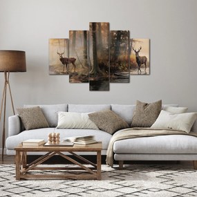 Kép - Vintage vadvilág festmény (150x105 cm)