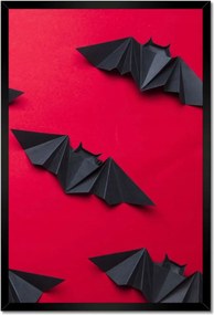 Poszterek keretben 40x60 Denevérek papírból