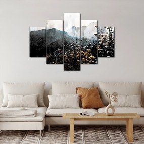 Kép - Vadvirágok illusztrációja (150x105 cm)