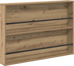 vidaXL Magazin állvány Artisan tölgy 100 x 12 x 70 cm Faanyag