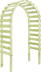 vidaXL impregnált fenyőfa kerti pergola 130 x 60 x 230 cm