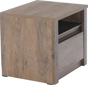 éjjeliszekrény, sötét tölgy lefkas, MONTANA SN