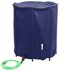 összecsukható PVC víztartály csappal 1250 L