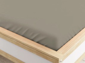 Rugalmas mikroszálas lepedő bézs 180 x 200 cm