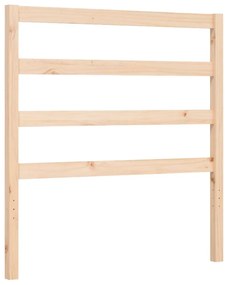 tömör fenyőfa ágykeret matrac nélkül 90 x 190 cm