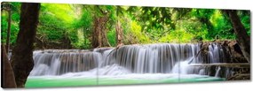 Vászonkép 90x30 Tájkép vízesés