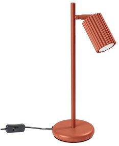 Téglavörös asztali lámpa (magasság 43 cm) Gleam – Nice Lamps