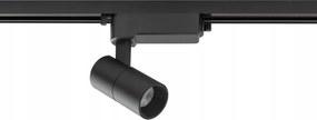 LED-es sínre szerelhető spotlámpa fekete meleg Nowodvorski Profile