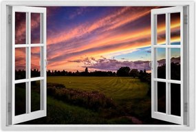 Poszterek 120x80 Naplementekor az égbolt