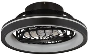 Globo Deanne 03665 távirányítós mennyezeti ventilátoros lámpa, 40W+6W RGB LED, 2700K-6500K+RGB, 2400 lm