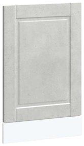 mosogatógép panel Porto&quot; Beton szürke 45x1,5x67 cm Mérnöki fa&quot;