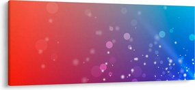 Modern absztrakt kép (120x50 cm)