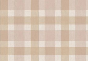 Parato Cristiana Masi Top Stripes Patch bézs-rózsaszín kockás vlies tapéta – 38421