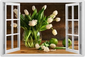 Poszterek 60x40 Tulipán csokor Váza