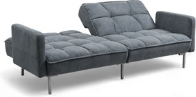 Kitalio háromszemélyes kanapé ágyneműtartóval - szürke