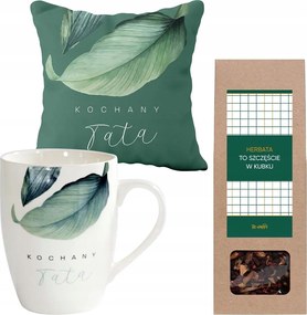 Apák napi ajándék szett Apának bögre tea párna felirattal